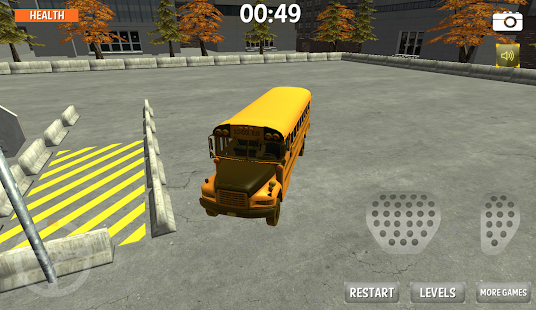 School Bus License 3D