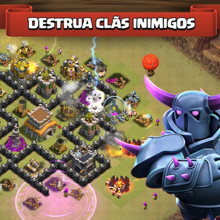 Download Clash of Clans v8.116.2 APK (Mod Money / Elixir / Gems) Full