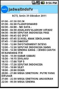Lastest JadwalIndoTv APK for Android
