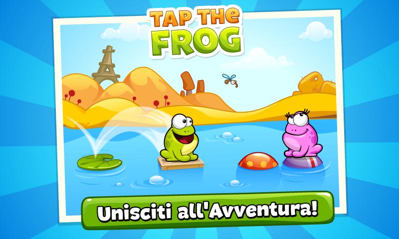 Android application Tap the Frog screenshort