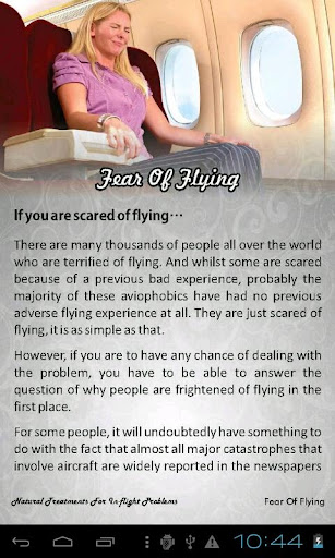 【免費健康App】Dealing With Flying Naturally-APP點子