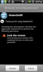 Free ShakeOnOff APK