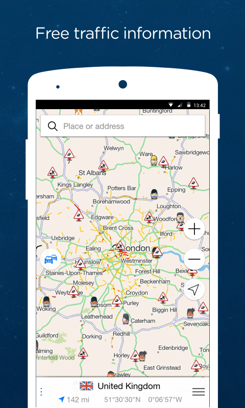 Navmii GPS Κόσμος (Navfree) - screenshot