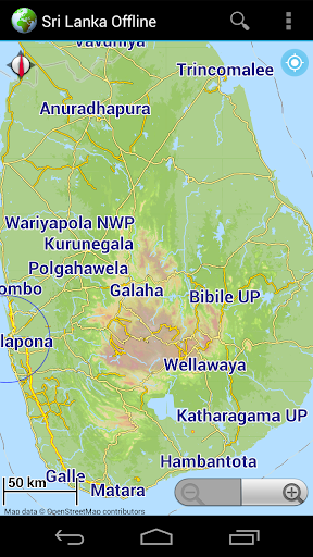 Offline Map Sri Lanka