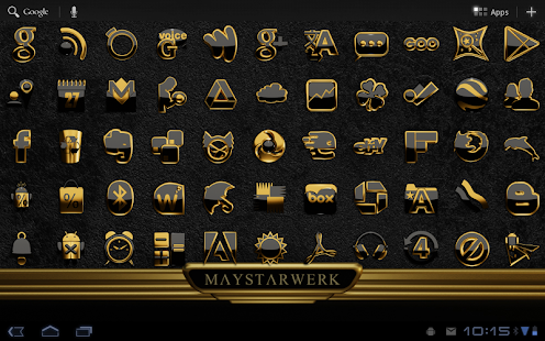 Next Launcher Theme Ark - náhled