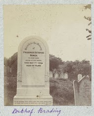 Grafsteen van Frederick Octavius Bench op het kerkhof van Brading