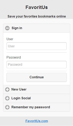 FavoritUs Mobile