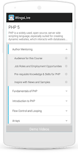 Free Learn PHP5 APK