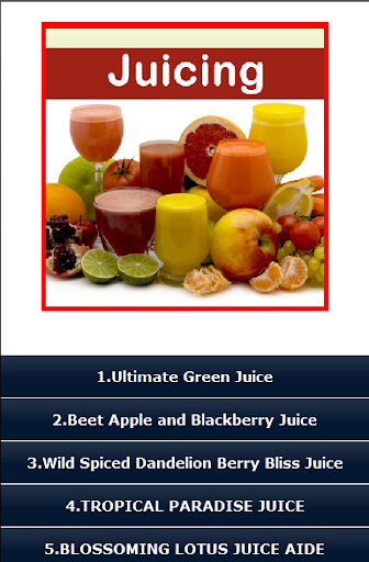 Juicing Recipes