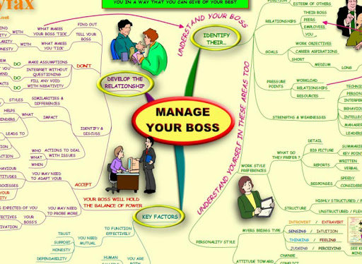 Manage Your Boss - Mind Map