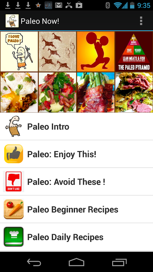 Paleo Diets &amp; Recipes - Android Apps on Google Play
