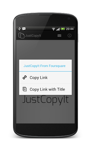 【免費生產應用App】Just Copy It-APP點子