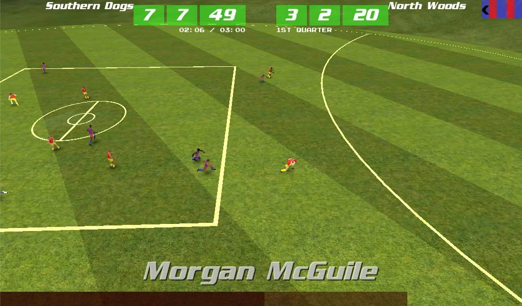 MegaFooty Quick Kick - screenshot