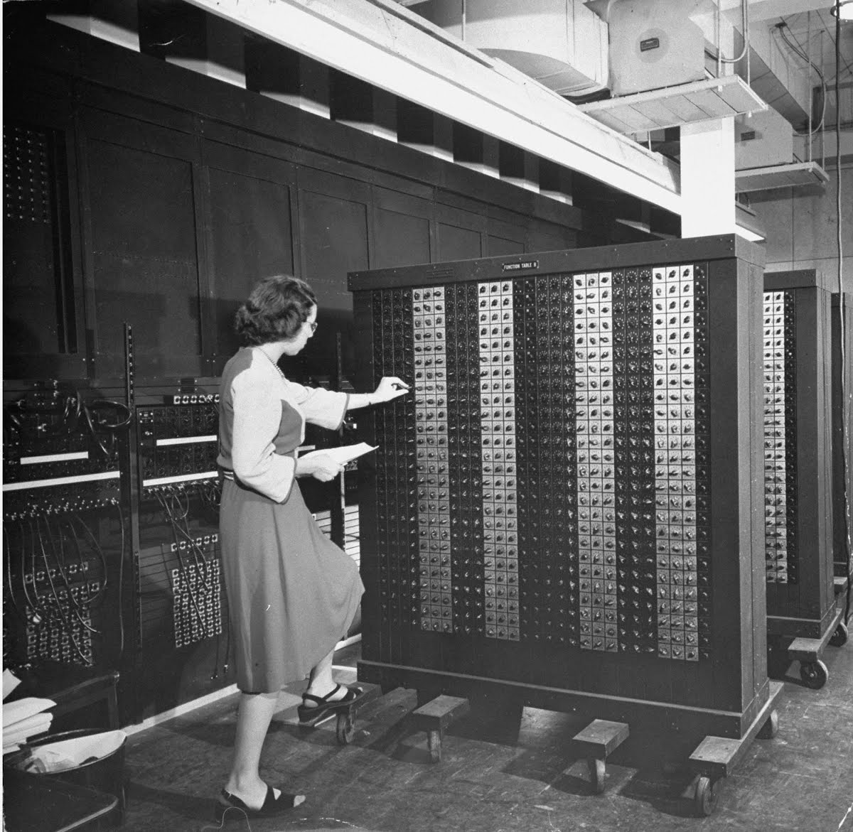 Электронный компьютер электронная машина. Вычислительная машина ЭНИАК. ЭНИАК (Eniac). Первый компьютер ЭНИАК. Eniac 1946.