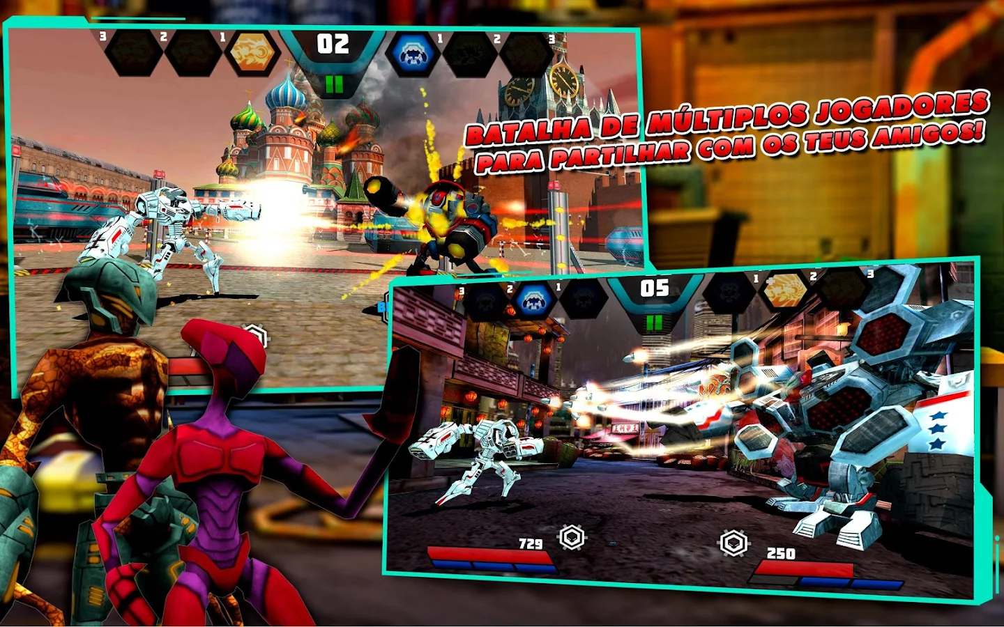 Mechas vs Alienígenas - Screenshot