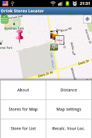 Drink Store Locator APK Gambar Screenshot #3