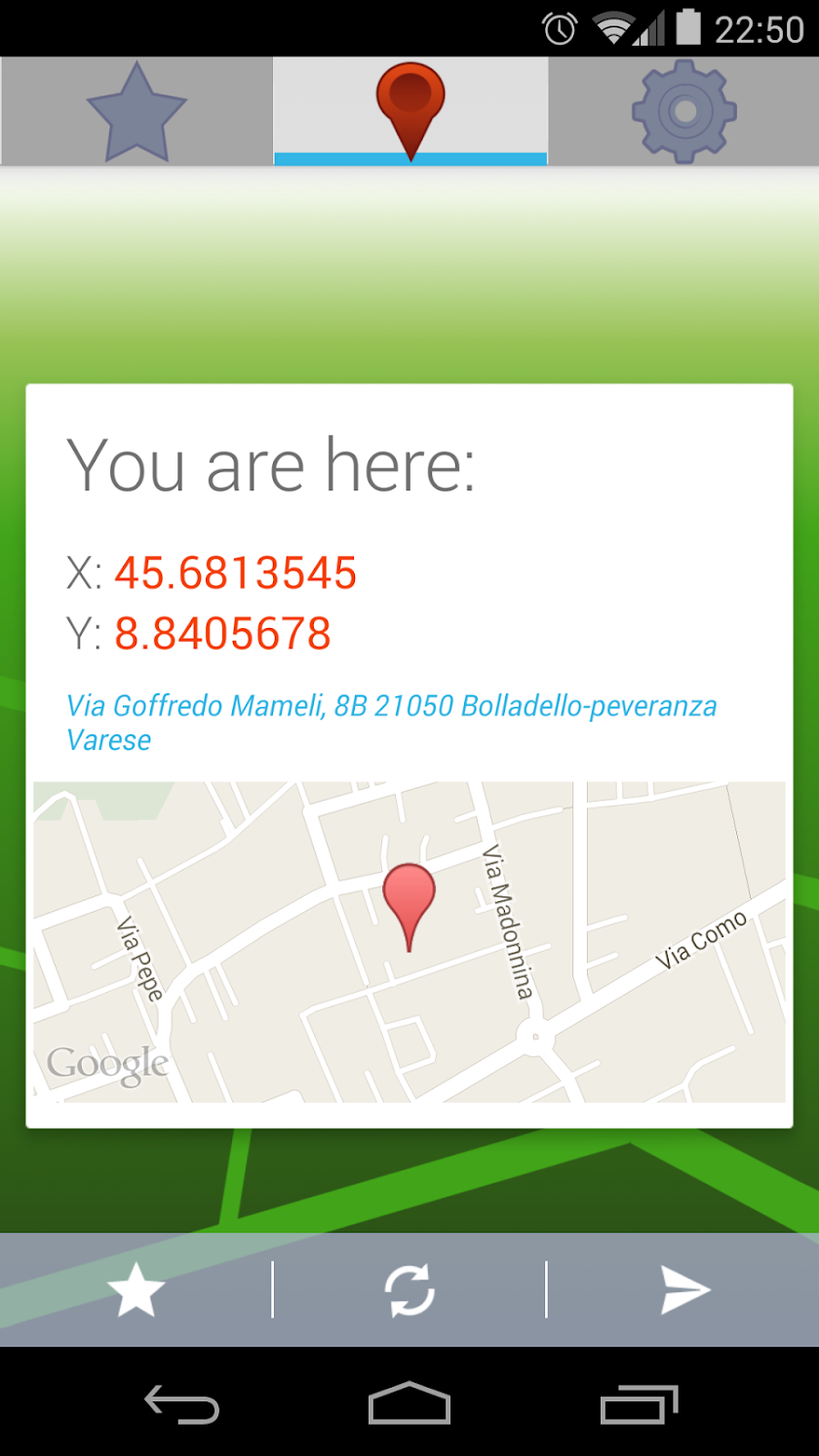 Here I Am! PRO Screen 1