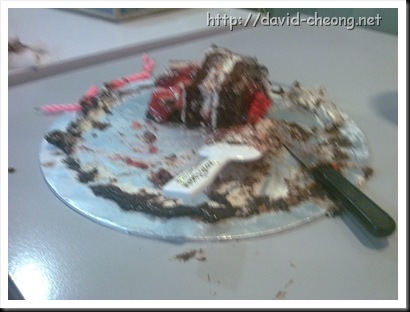 Blance of the cake...
