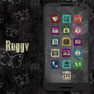 Free Download Ruggy - Icon Pack APK for Android