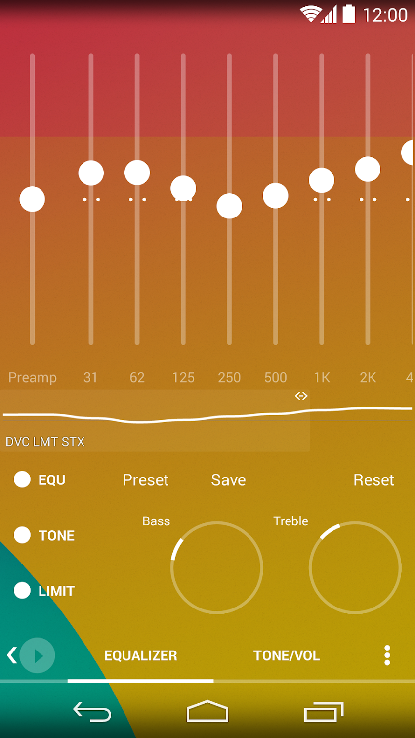 Skin for Poweramp Flat Screen 3