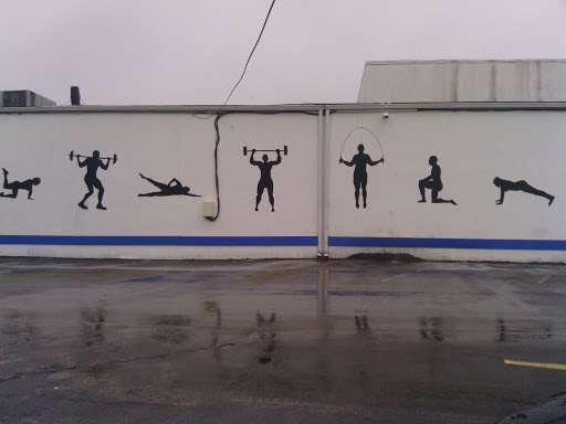 The Rock Swim & Fitness Mural
