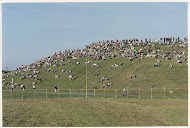Toeschouwers bij de Maeslantkering