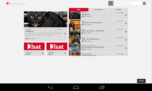 3sat Mediathek App