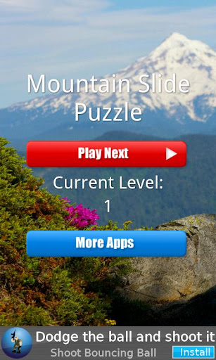 Mountain Slide Puzzle