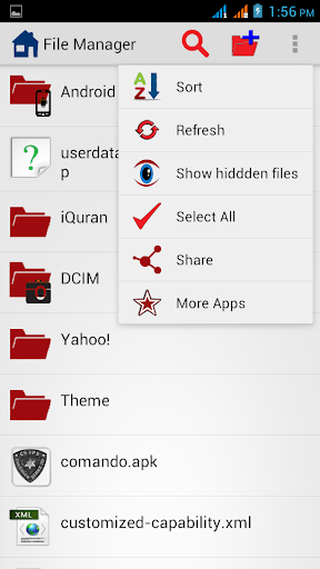 Hide File Folder File Manager