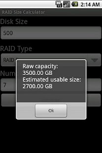 How to get RAID Size Calculator 1.1 mod apk for android