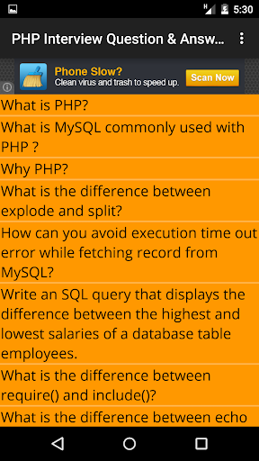 PHP Interview Question Answers