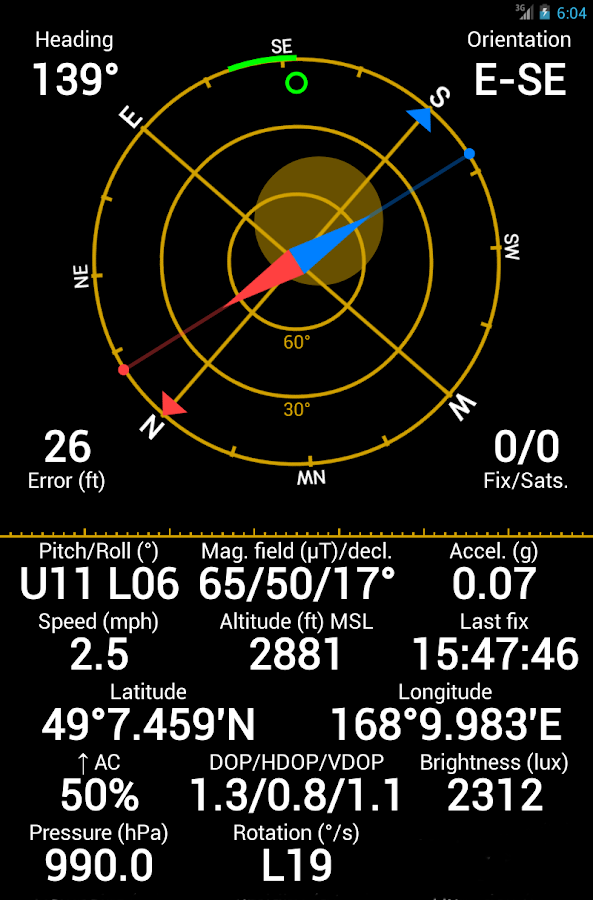 GPS Status & Toolbox - screenshot