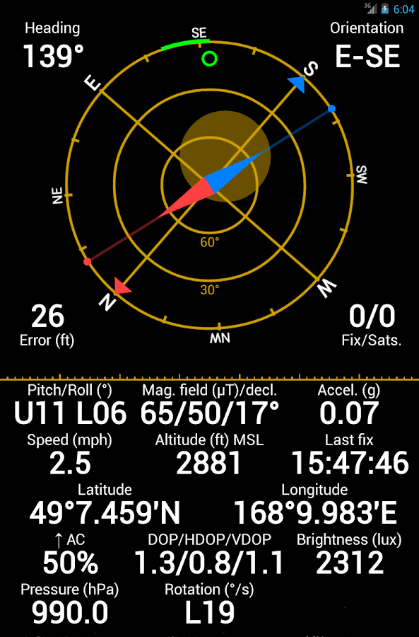    GPS Status & Toolbox- screenshot  