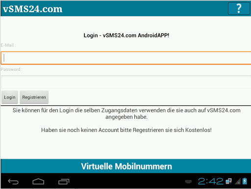 【免費通訊App】vSMS24.com-Virtuelle Mobil Nr.-APP點子