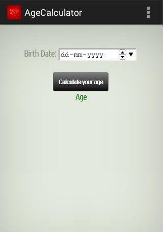 Age Calculator