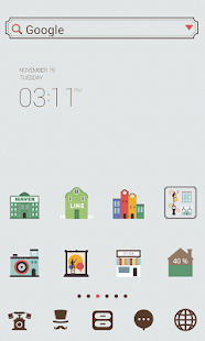 Colorful Town dodol theme Screenshots 3
