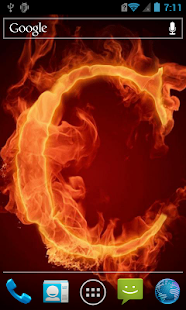 How to download The fiery letter C live paper 1.0 mod apk for pc