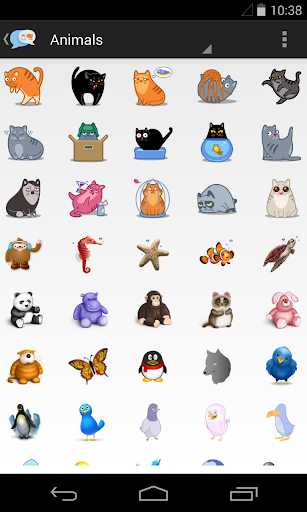 Emoticons and Images for Chats