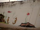 Mural Cavalo Marinho