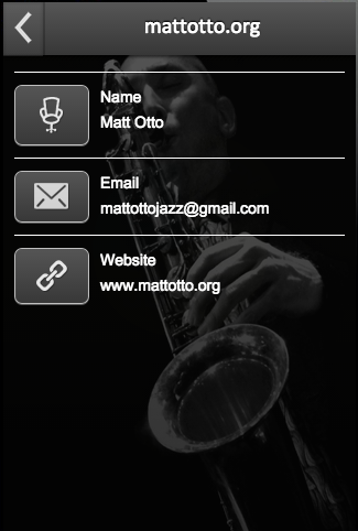 mattotto.org Screen 2