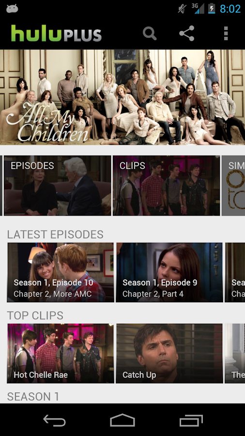 Hulu Plus - screenshot