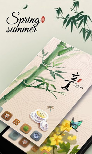 SpringSummer GO Launcher Theme