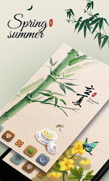 SpringSummer GO Launcher Theme poster 1