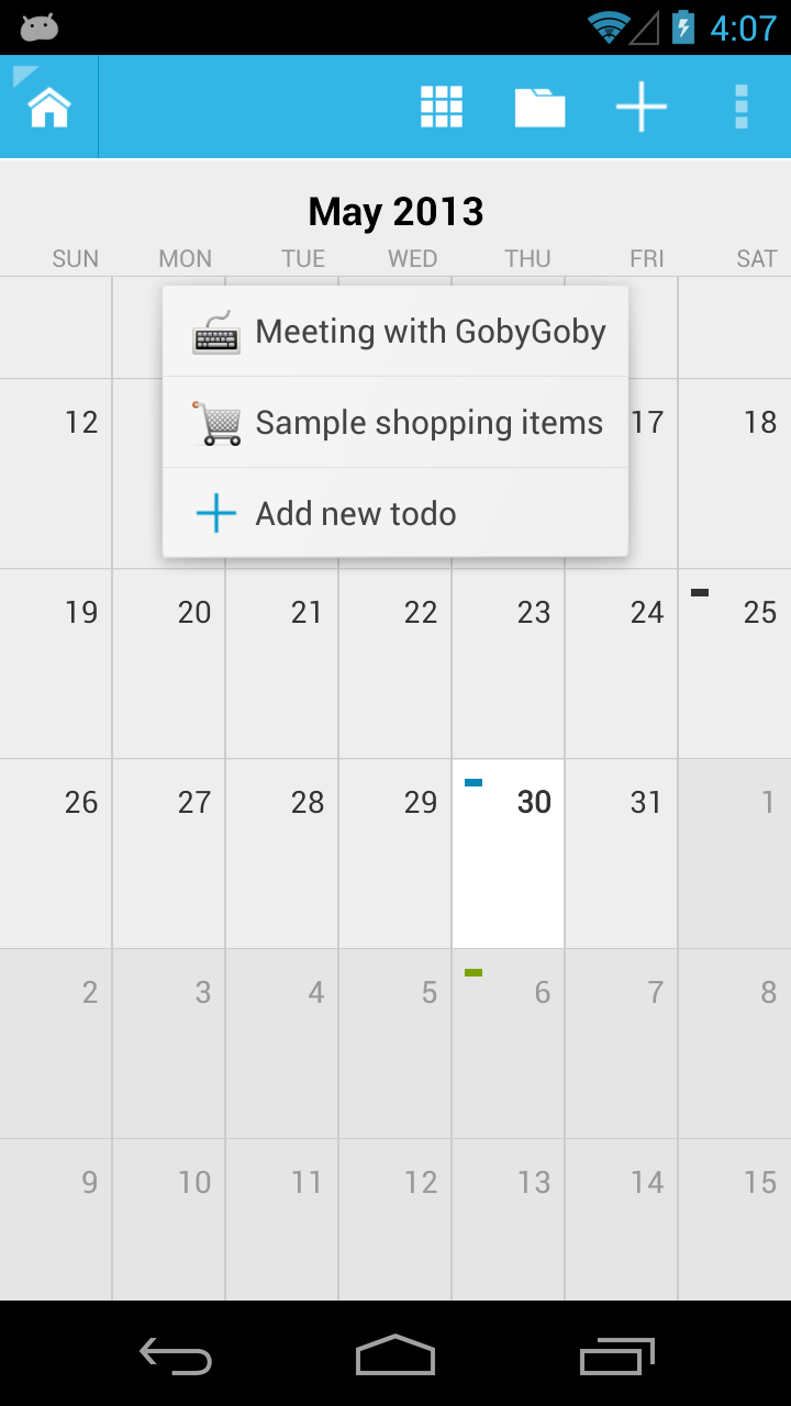 Goby Task List | To-do List Screen 3