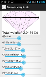 Diamond weight calculator poster 3