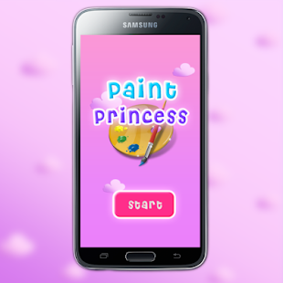 Android application Coloring Princess Kid screenshot