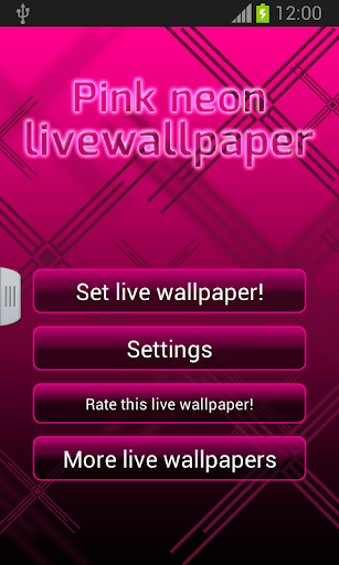 免費下載個人化APP|Pink Neon Live Wallpaper app開箱文|APP開箱王