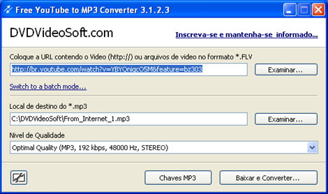 Free youtube to MP3 01