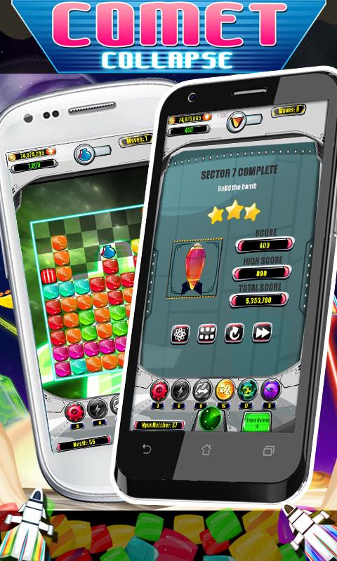 Comet Collapse Deluxe Screen 2