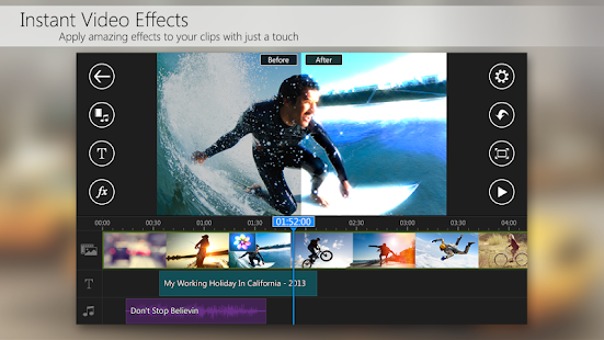  ‪PowerDirector Video Editor App‬‏- صورة مصغَّرة للقطة شاشة  